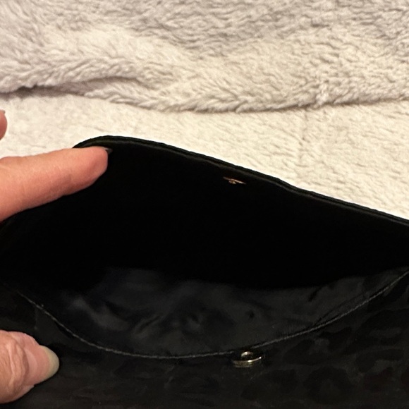 Michael Kors Black Nylon Animal Print Crossbody Bag - Picture 8 of 14